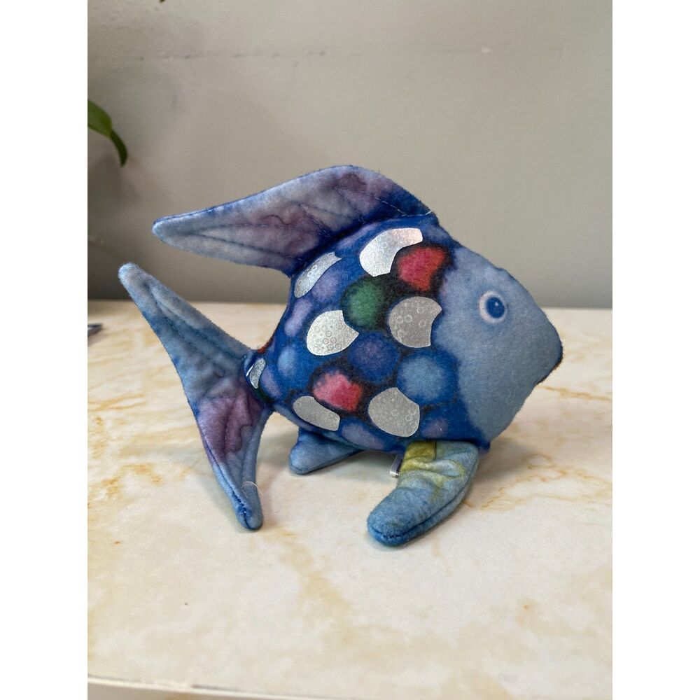Vintage Rainbow Fish Finger Puppet Childhood 1995 Vintage Retro Rarity Rare